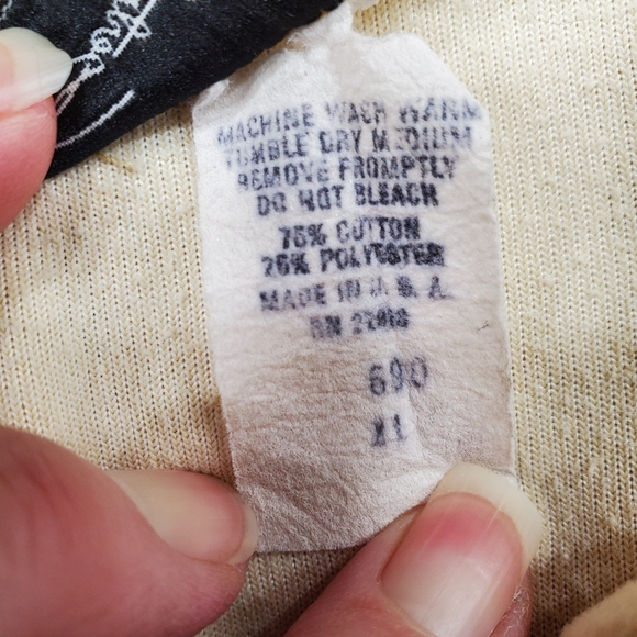 Vintage Gertrude Davenport robe women's XL yellow velour half zip front pockets - Picture 8 of 10